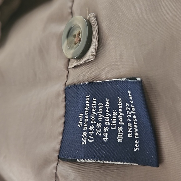Croft & Barrow Lightweight Jacket  sz XL Taupe Grey Pre-owned - Picture 10 of 10